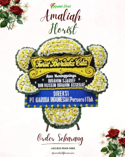 Papan Bunga Duka di Sokasari